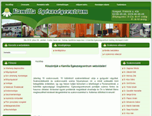 Tablet Screenshot of kamilla-egeszsegcentrum.hu